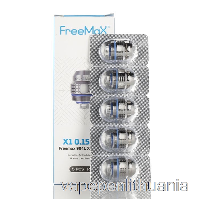 Freemax Maxluke 904l X Pakaitiniai Ritės 0,15ohm 904l X1 Vieno Tinklelio Ritės Vape Skystis
